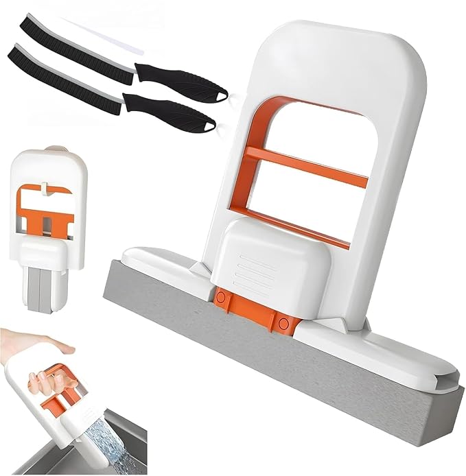 Mini Foldable Sponge Mop for Kitchen and Desktop Cleaning